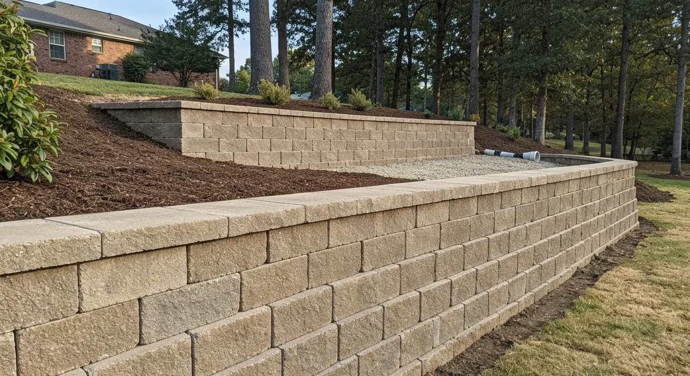 Retaining wall project