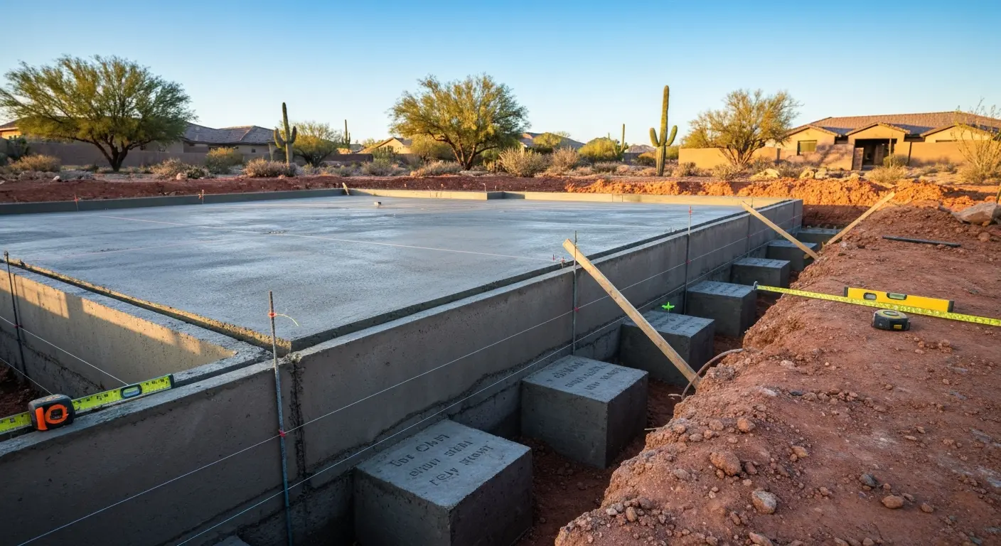 Foundation and stemwall construction