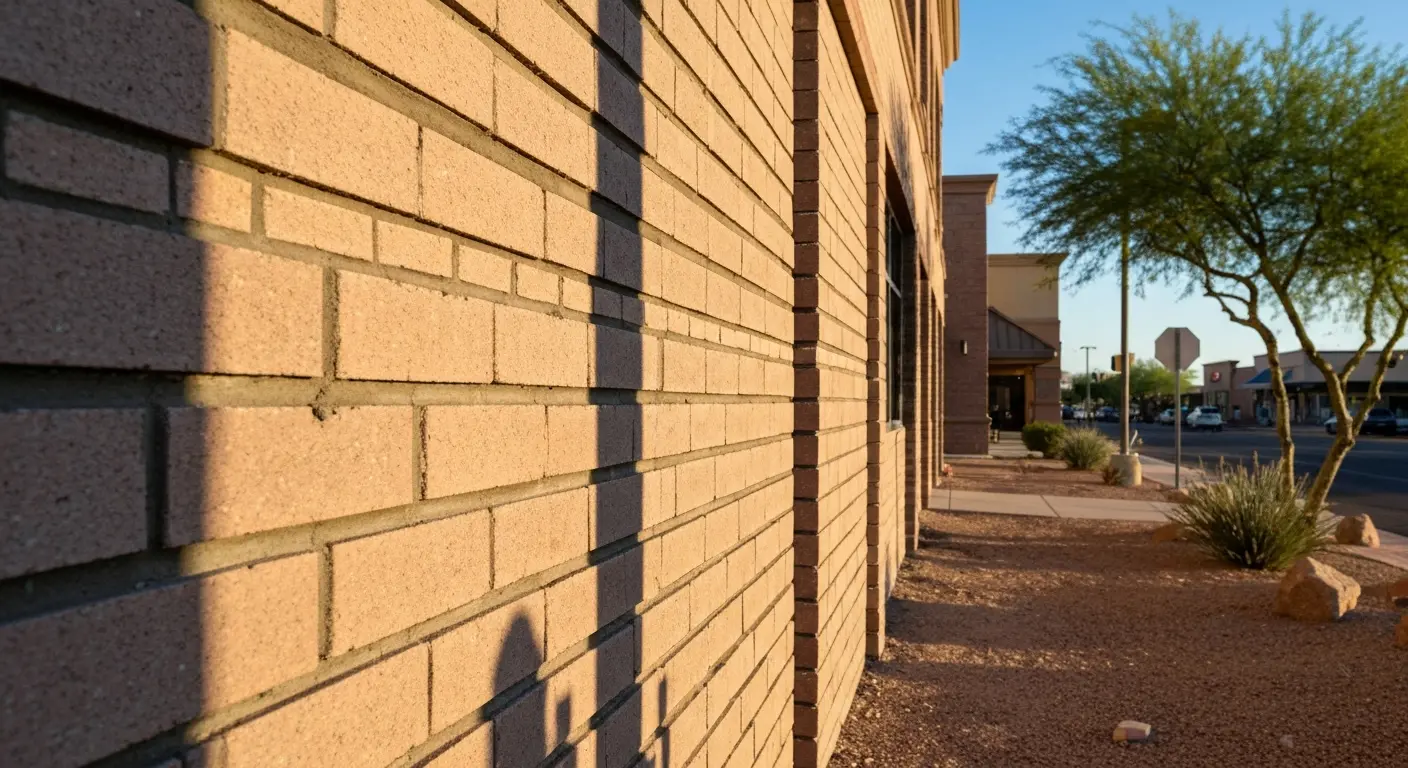 Commercial masonry project