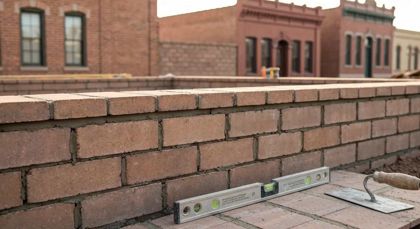 Foundation and stemwall masonry