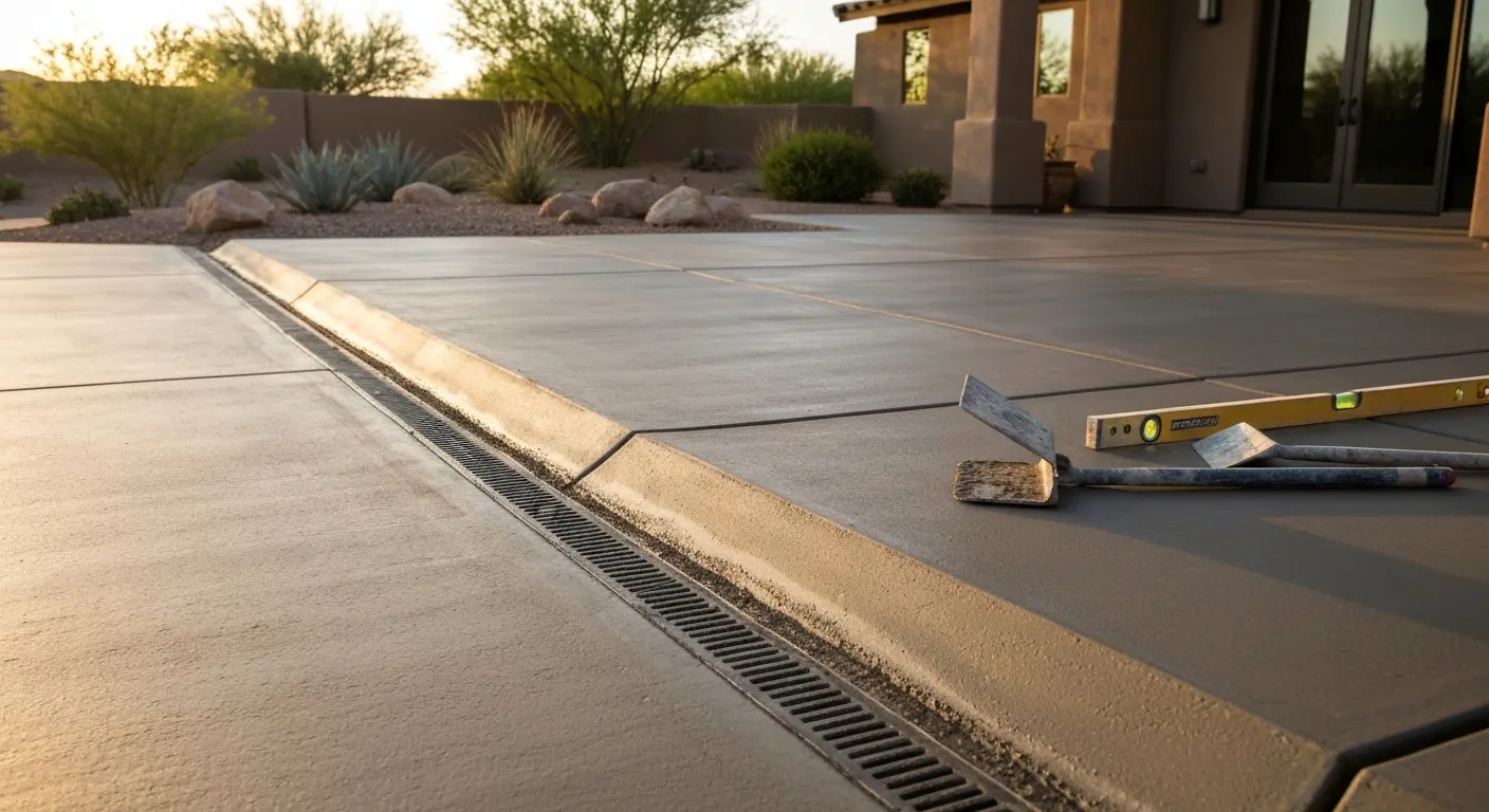 Concrete work in Fountain Hills