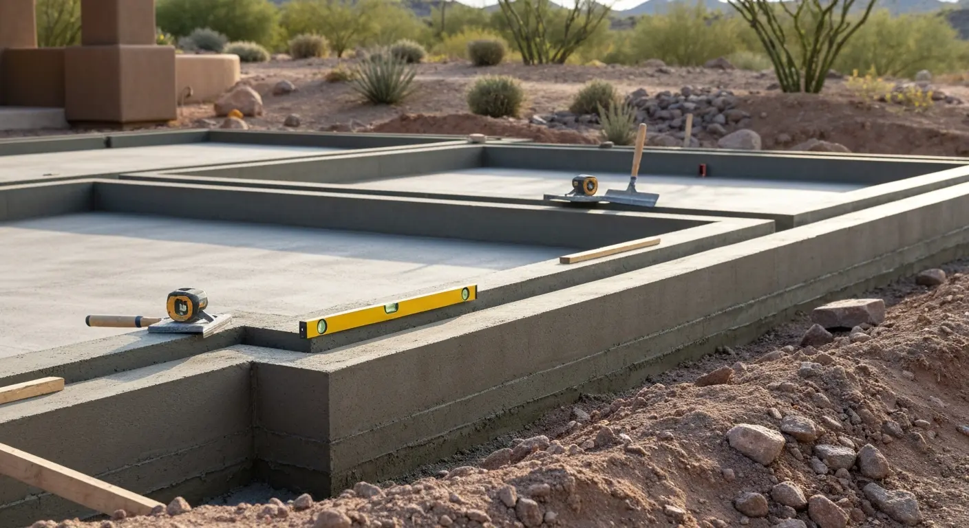 Foundation work in Fountain Hills
