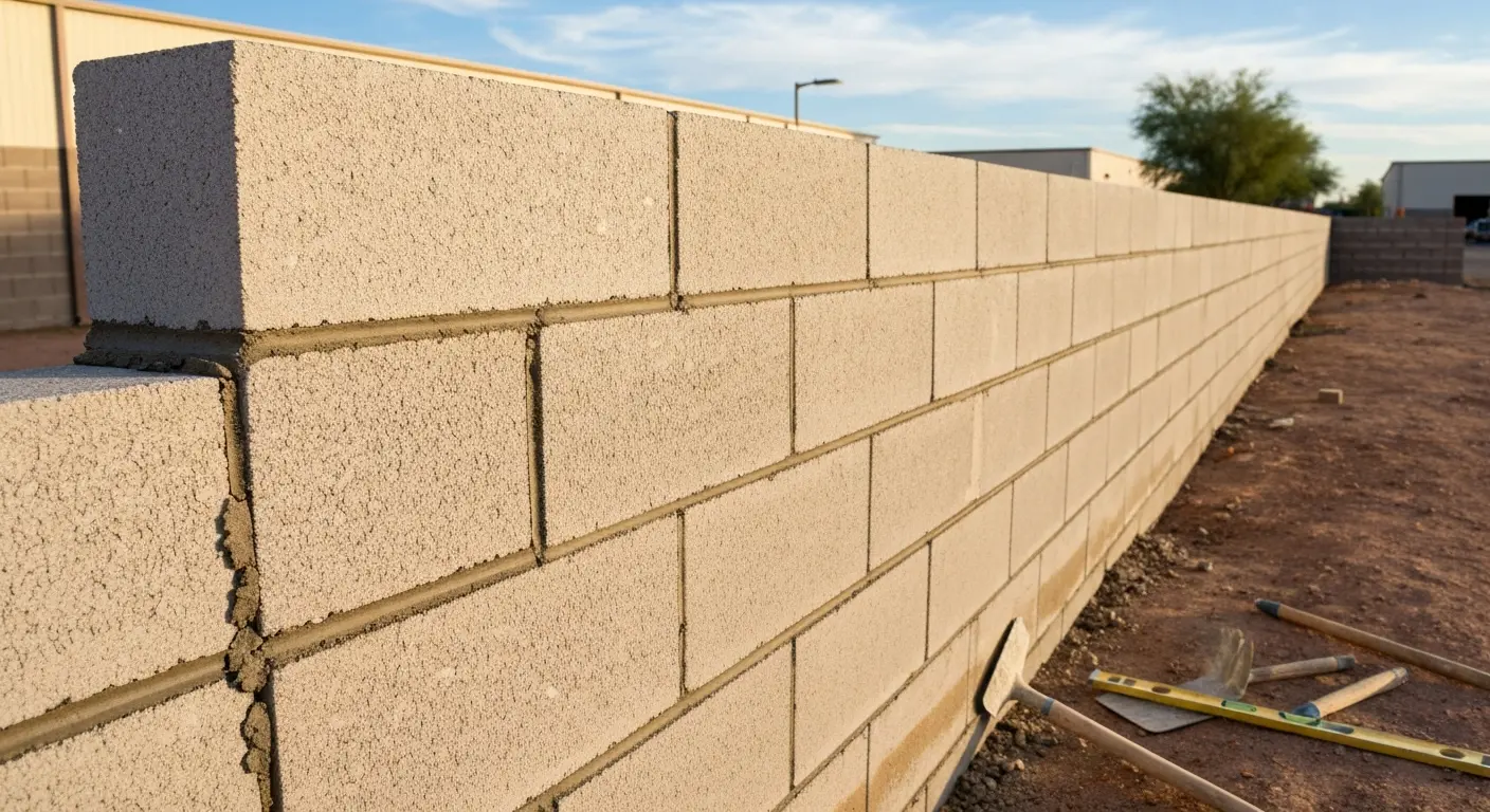 Commercial masonry building