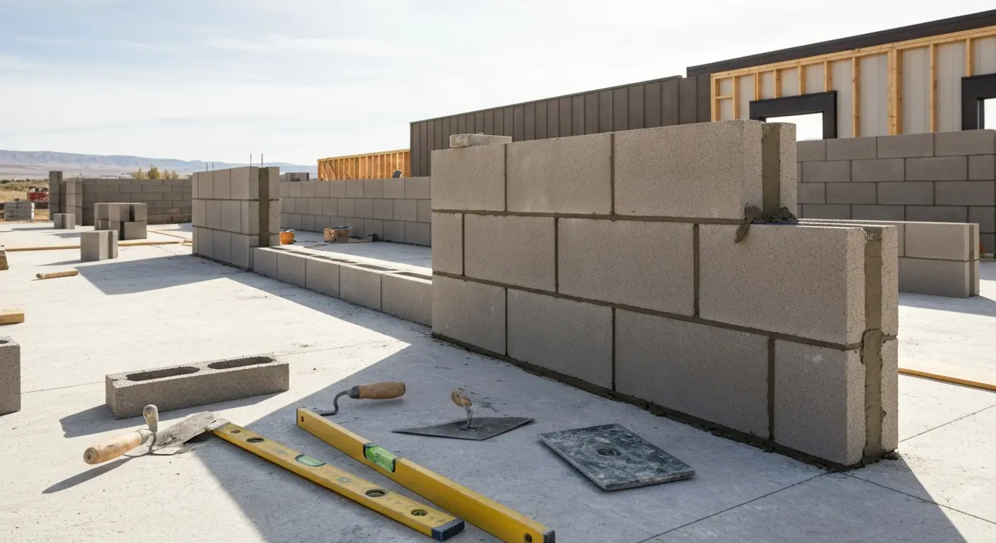 Commercial masonry construction