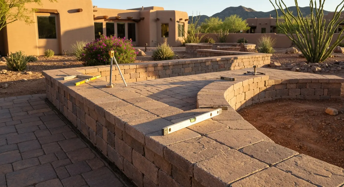 Hardscape design project