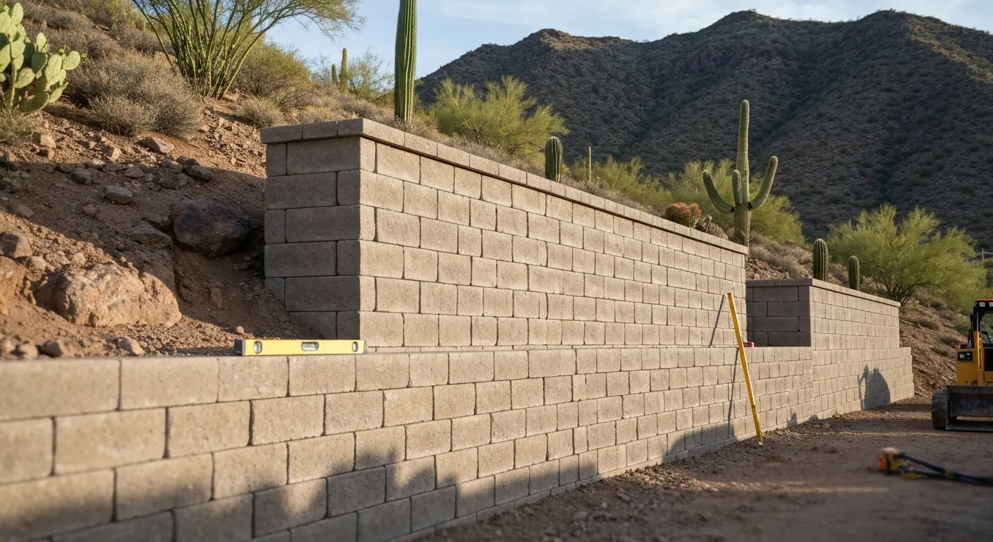 Retaining wall project