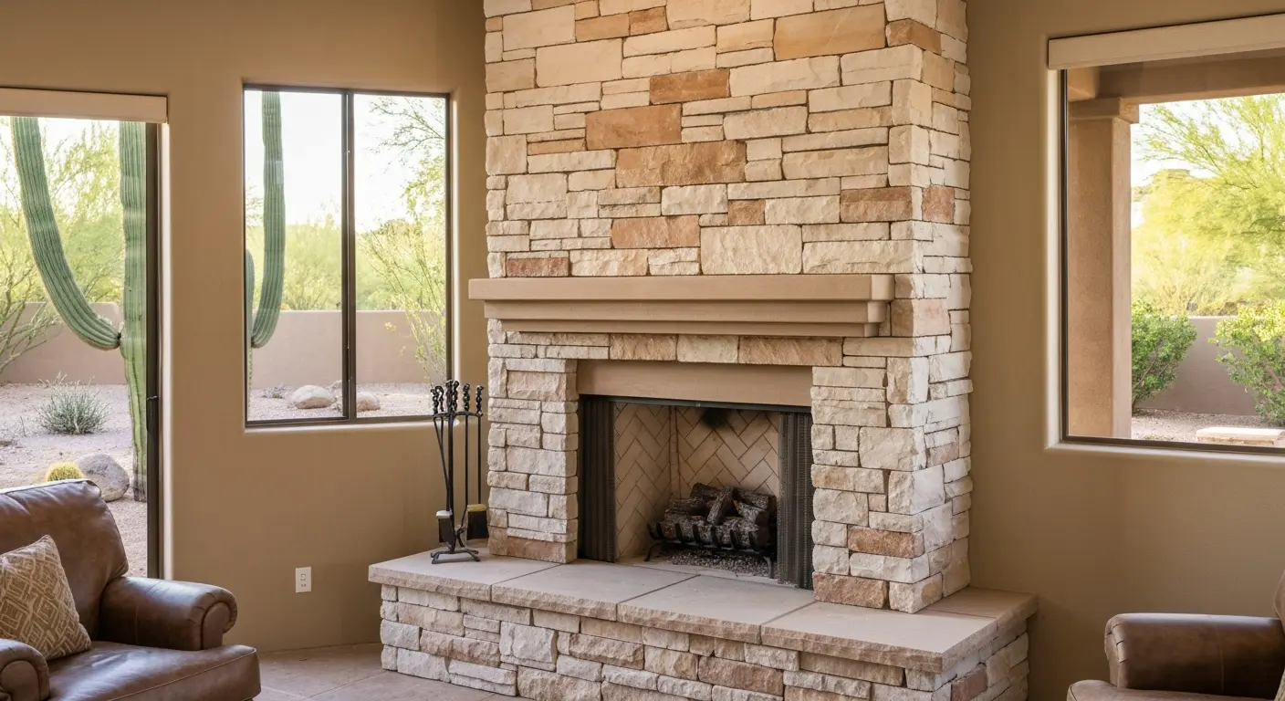 Custom fireplace project