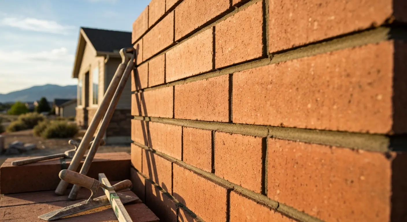 Residential brick masonry project