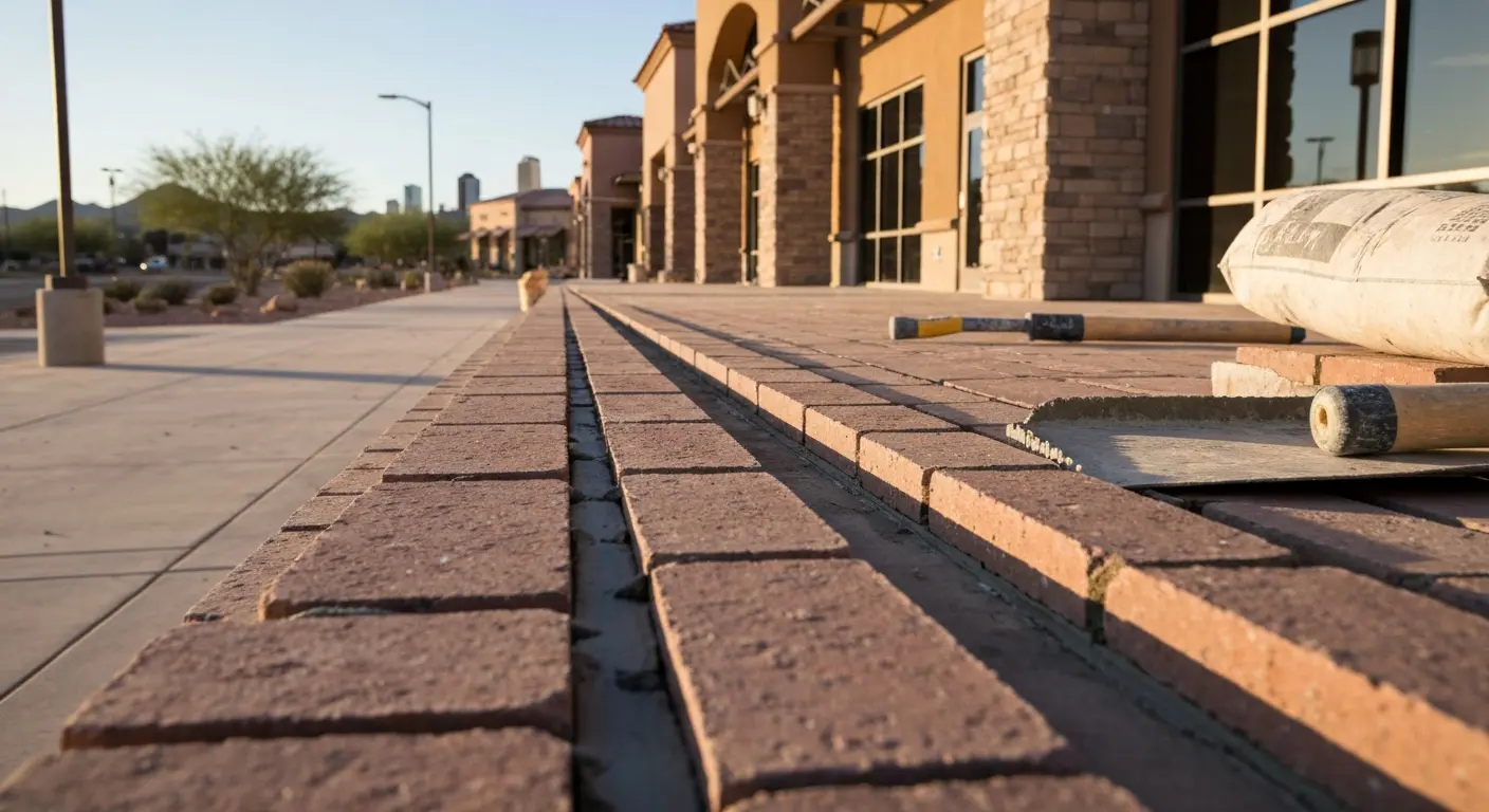 Commercial masonry project