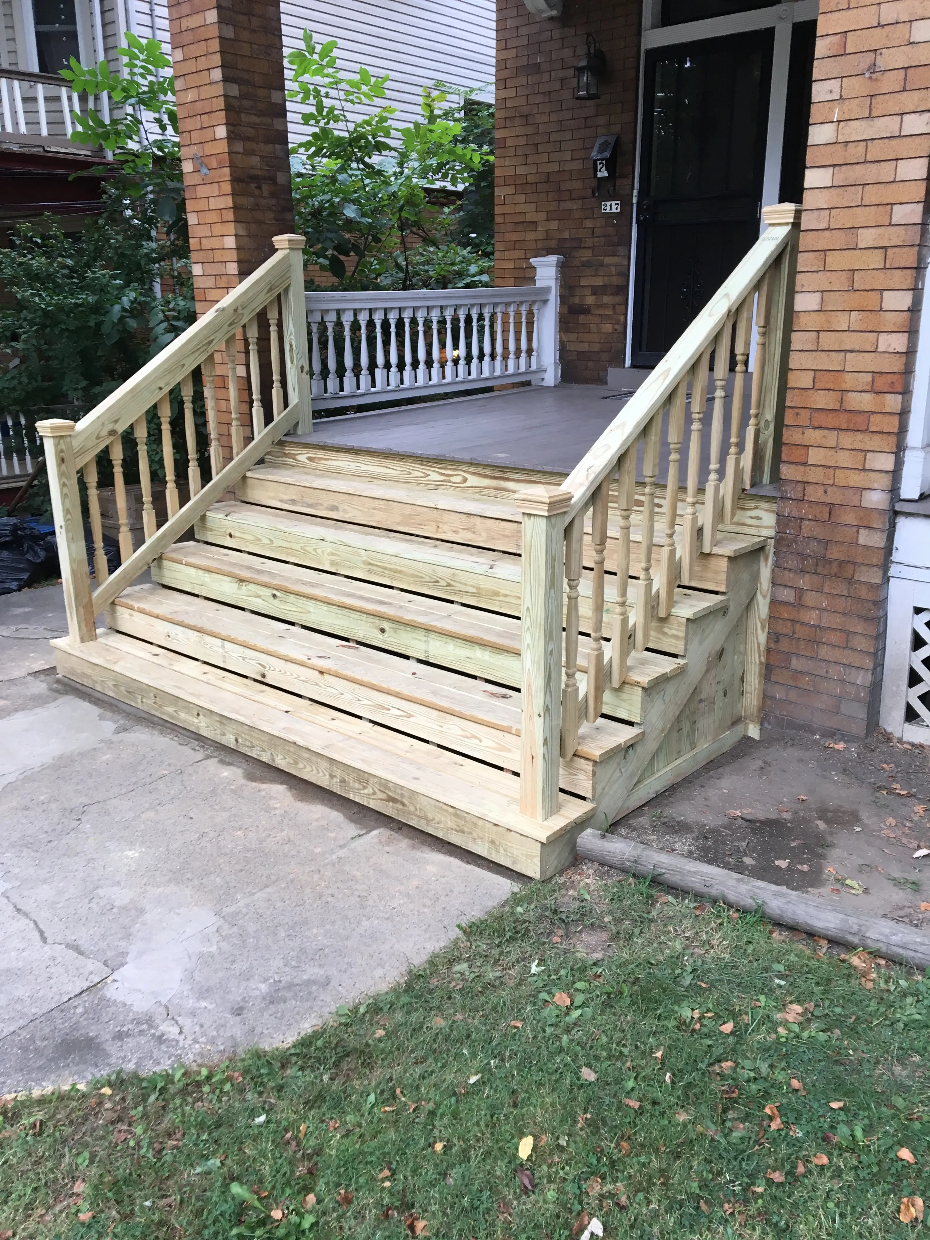 Custom multi-tier deck build, Pittsburgh
