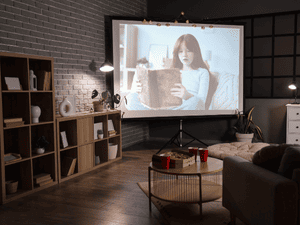 Media room in Frisco