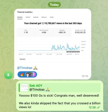 Seb reaches $100,000 in revenue