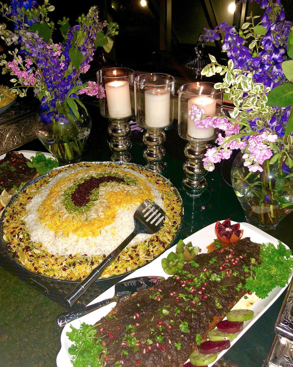 Elegant evening setting