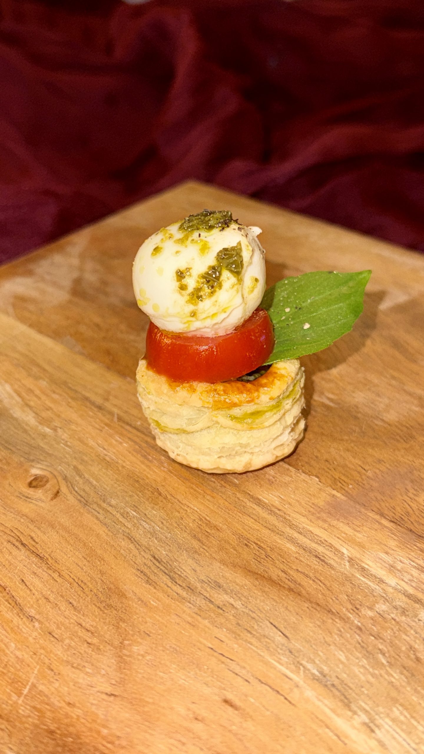 Mozzarella Pesto Canapés