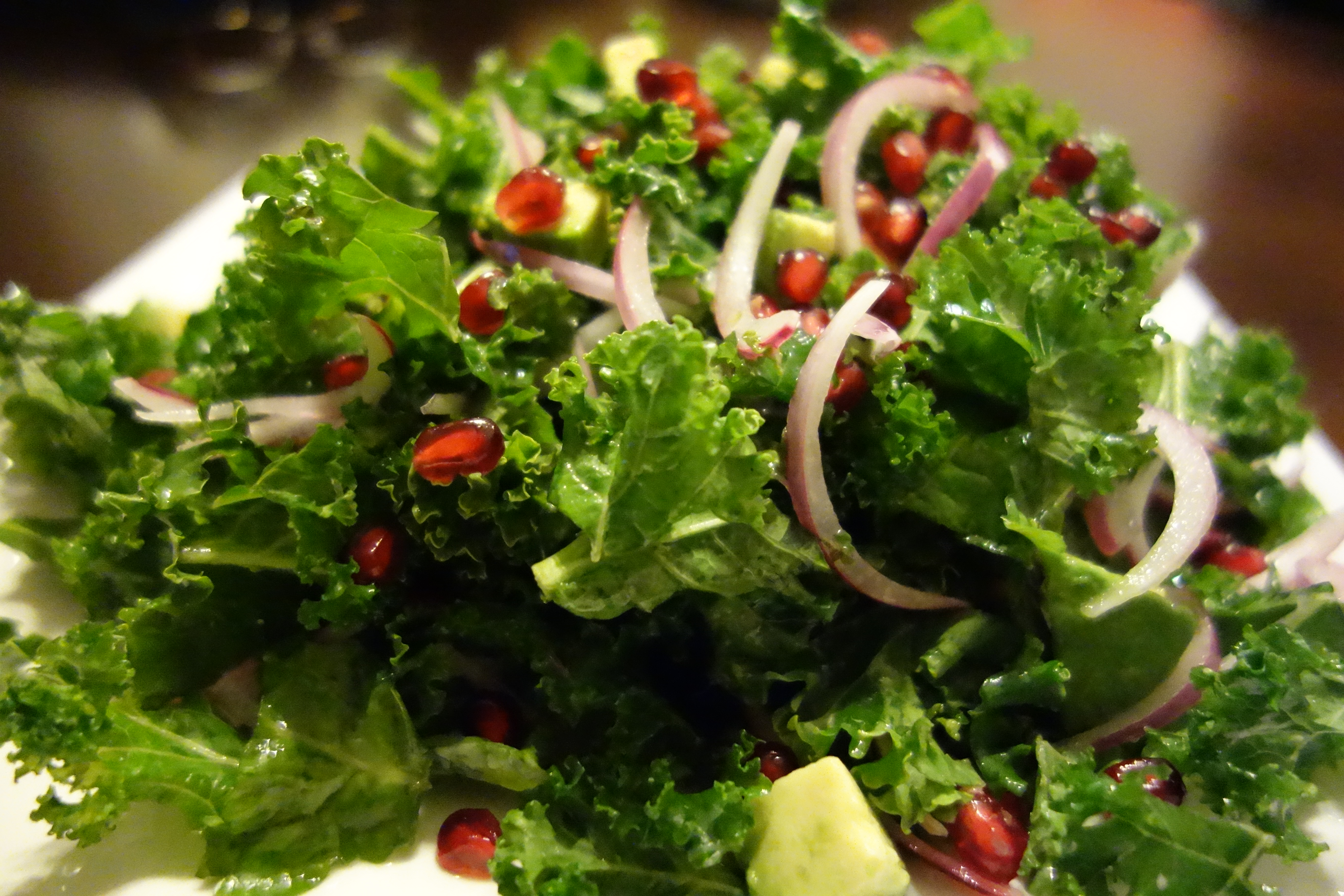 Jeweled Kale Salad