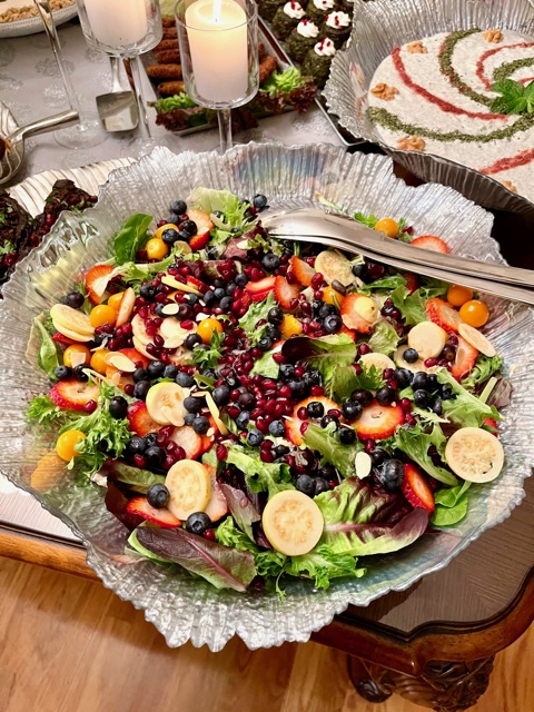 Seasonal Fruit Green Salad