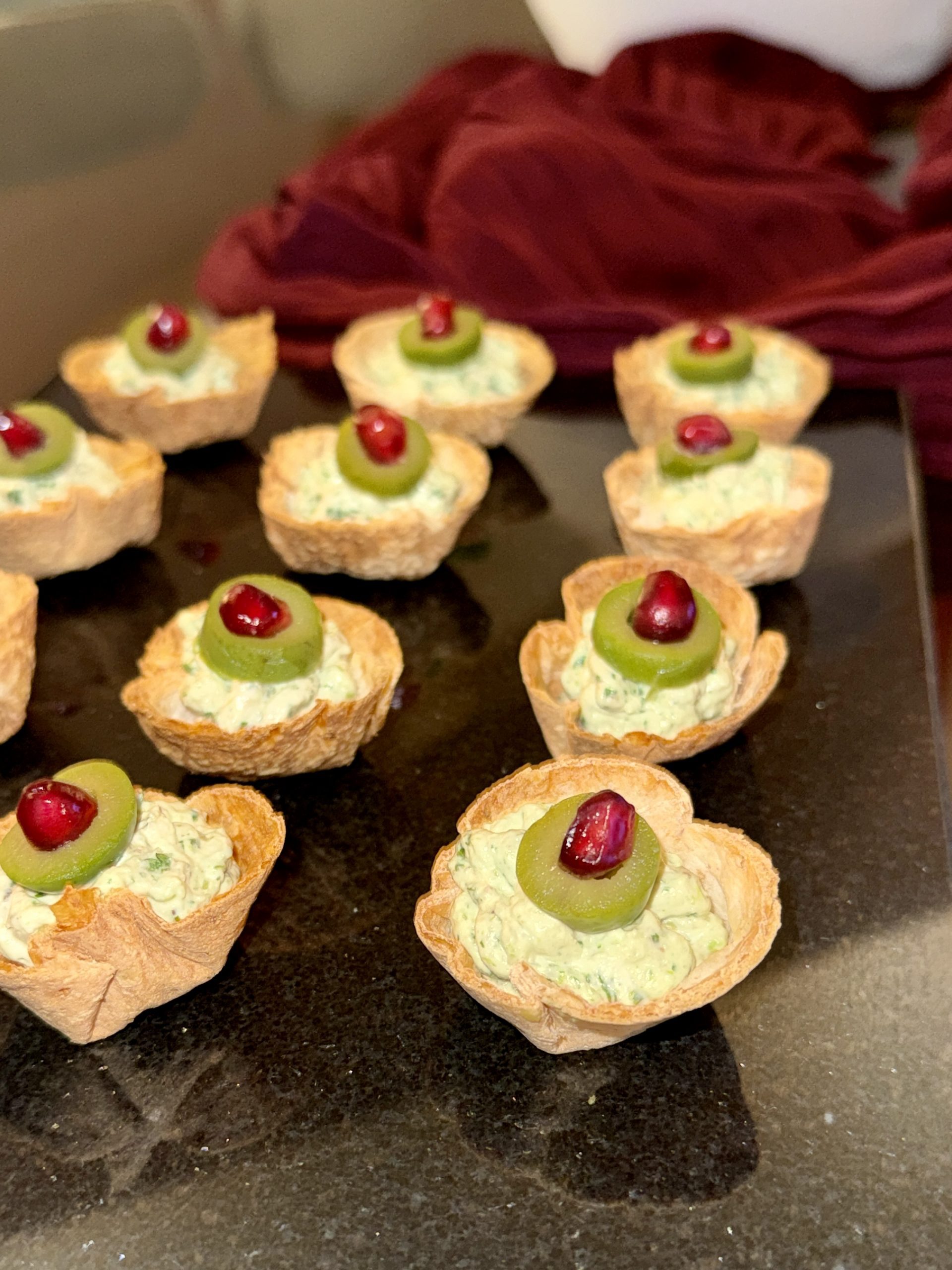 Whipped Olive Mini Bites