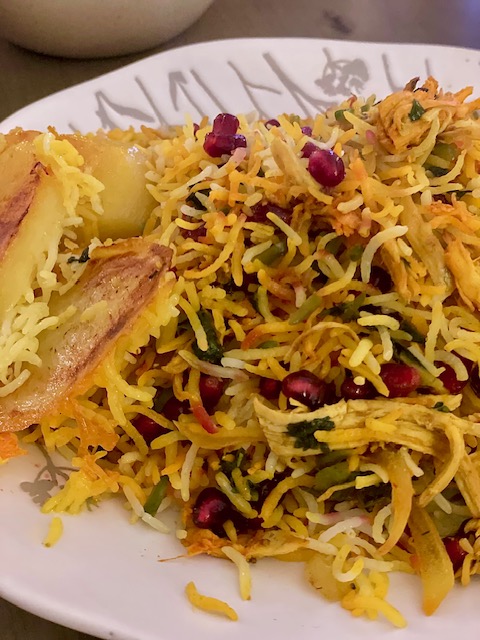 Pomegranate Rice