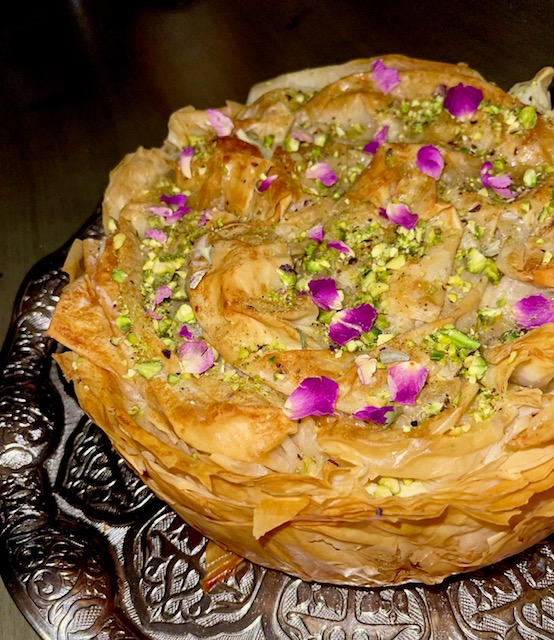Pistachio Cheesecake Baklava