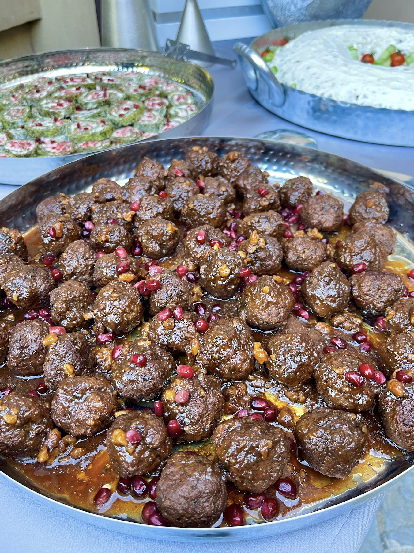 Pomegranate Meatballs