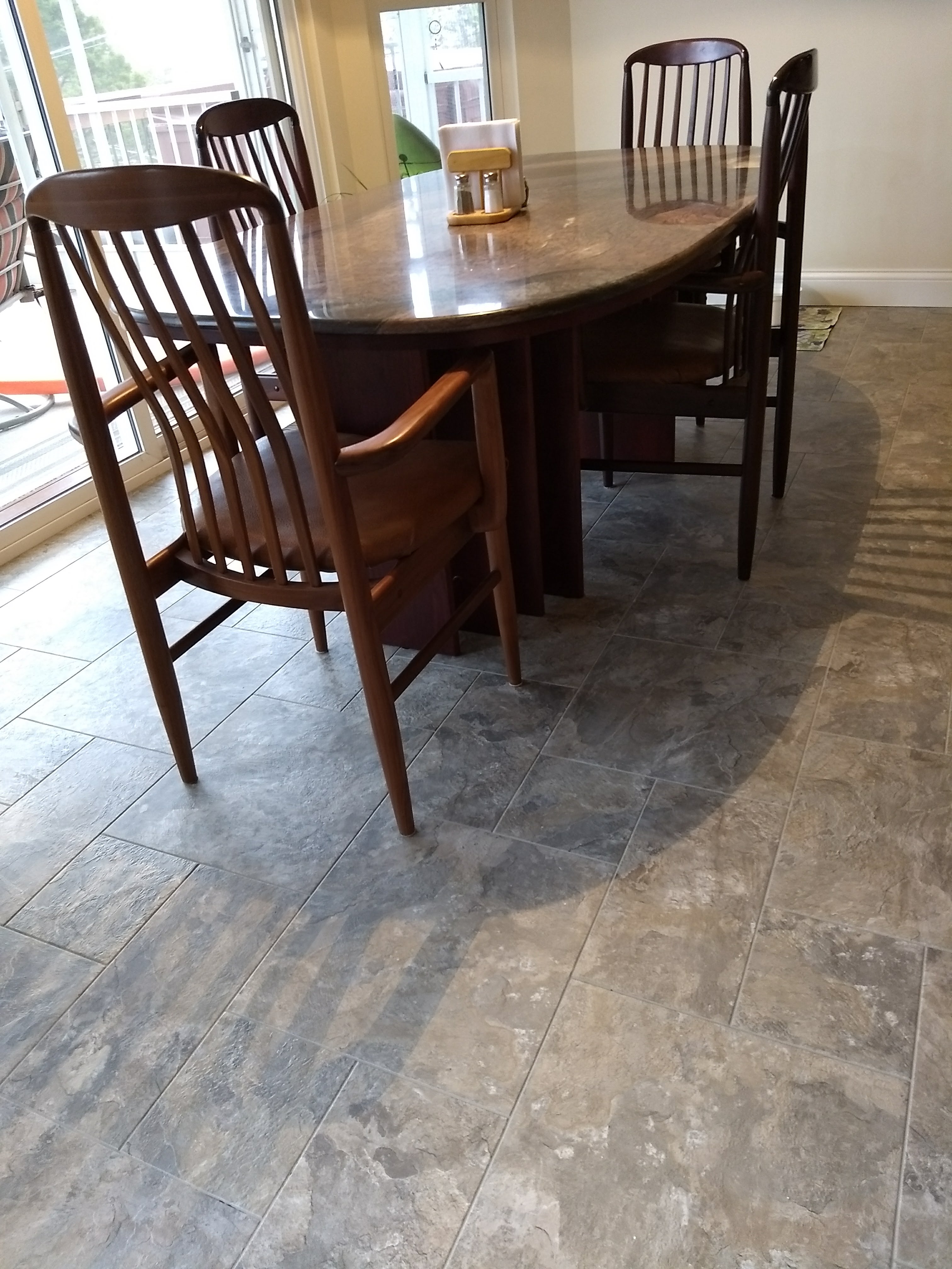 Bender Alterna Mesa Stone Light Grey luxury vinyl tile