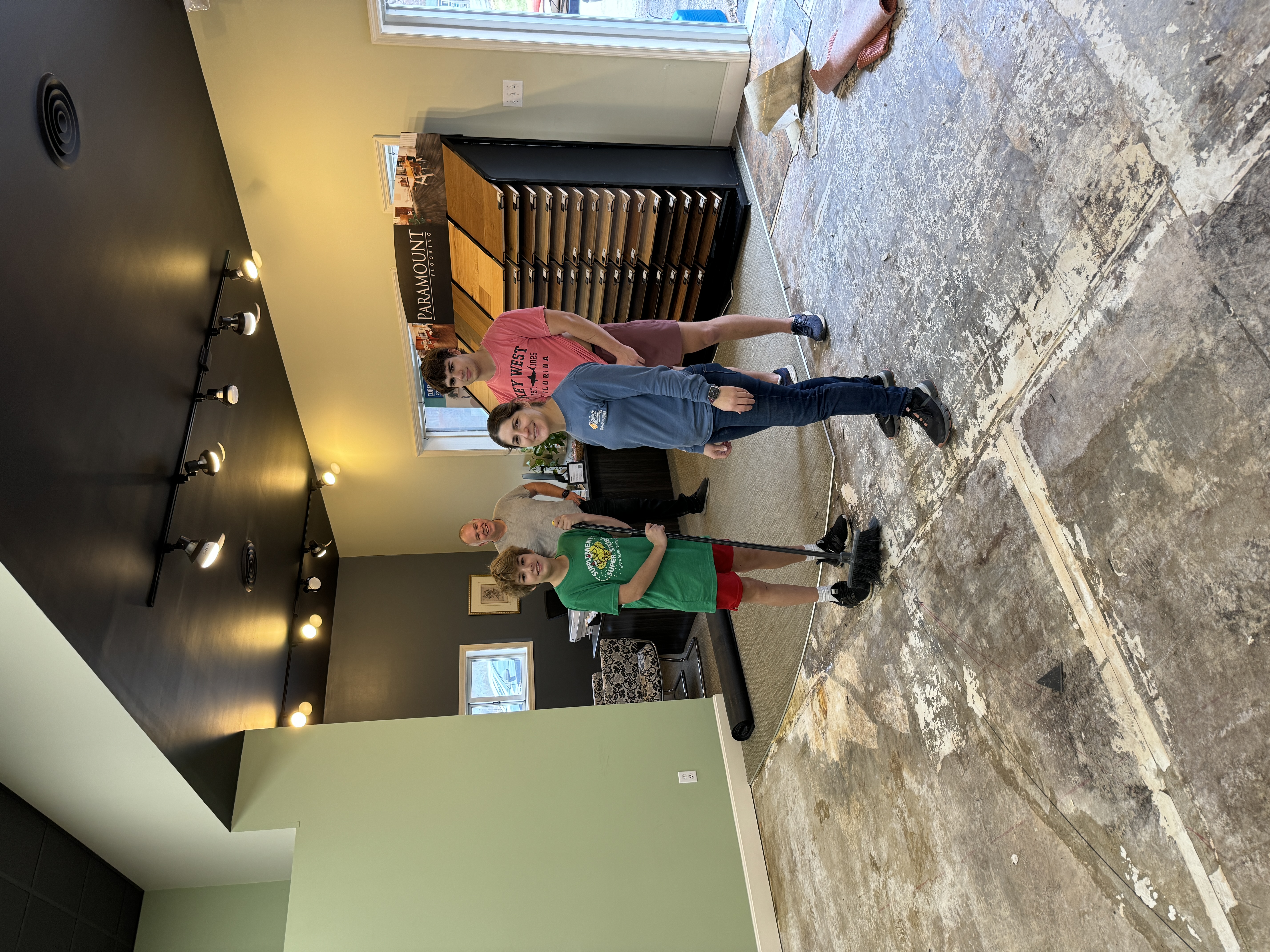 Updated showroom displays