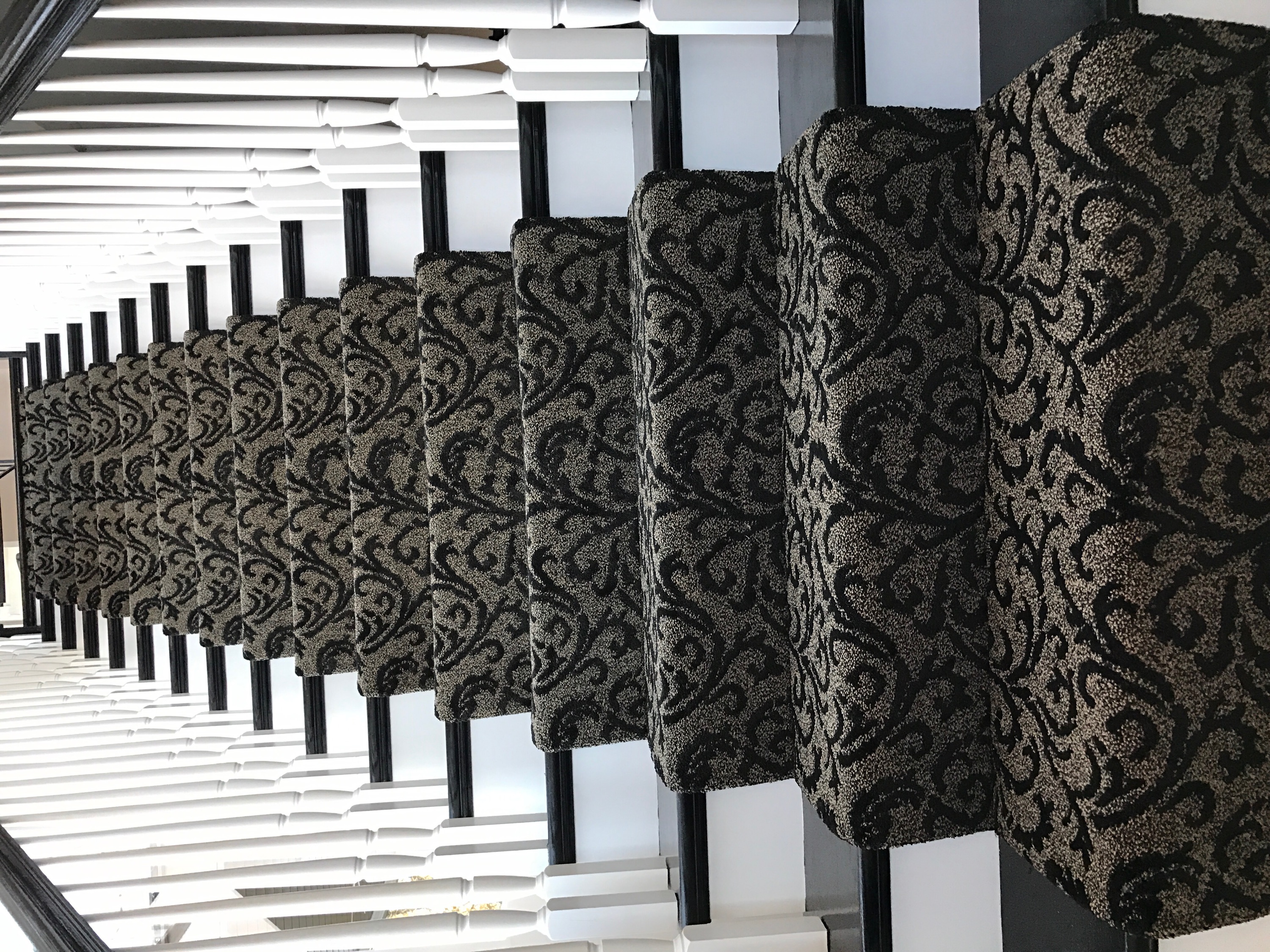 Hahn steps carpet installation