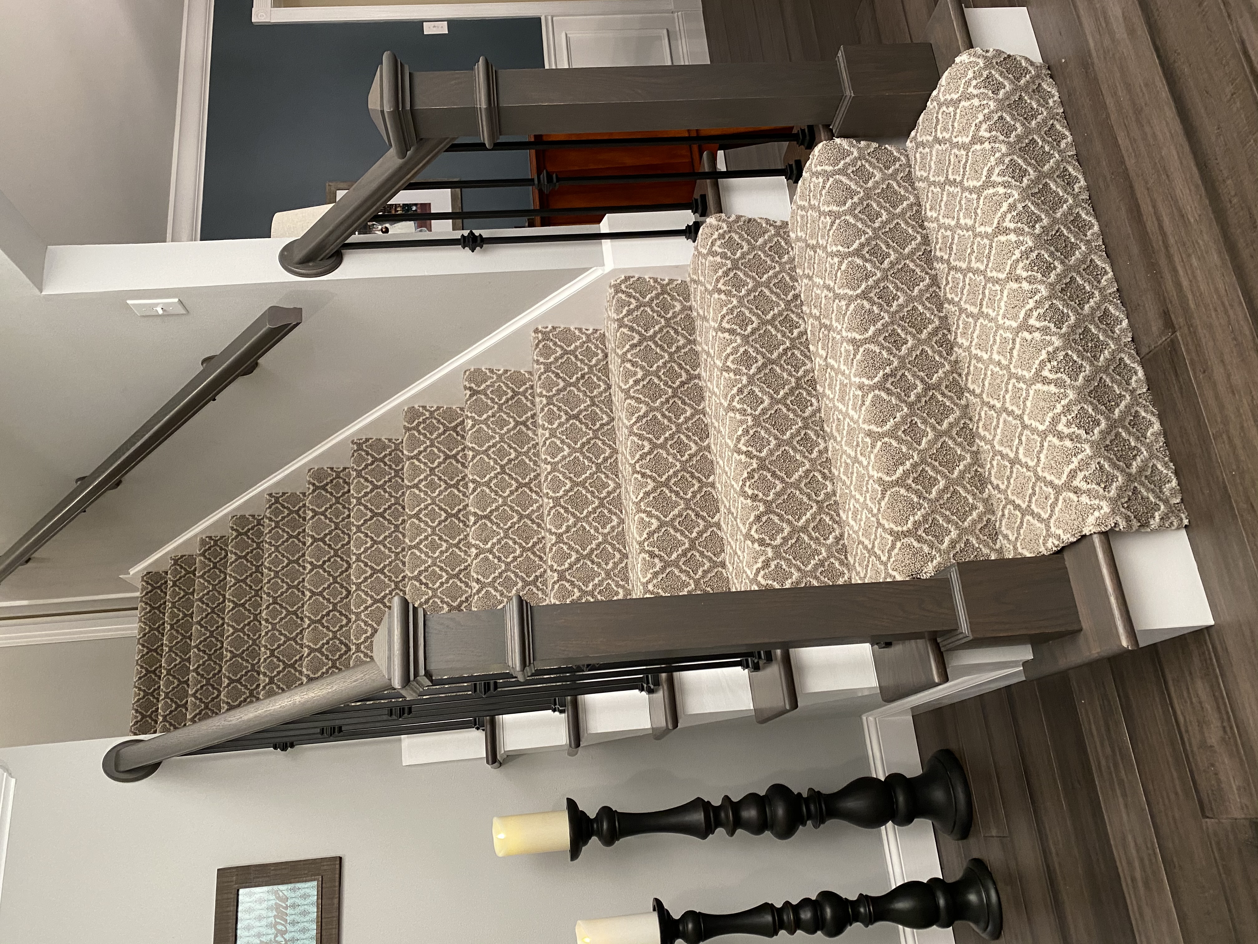 Jeannie Andrews staircase carpet