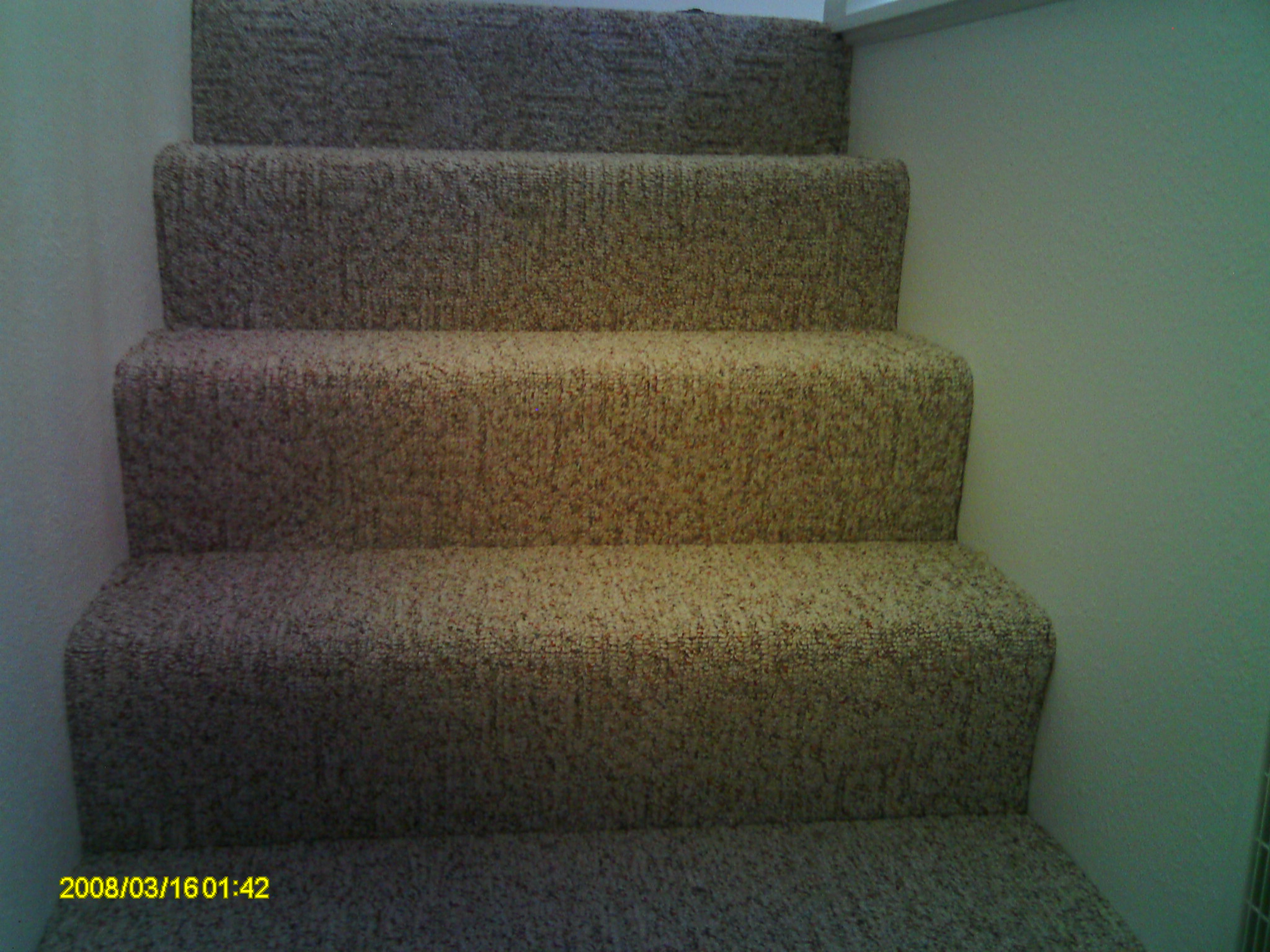 Shaw Firestar carpet on staircase