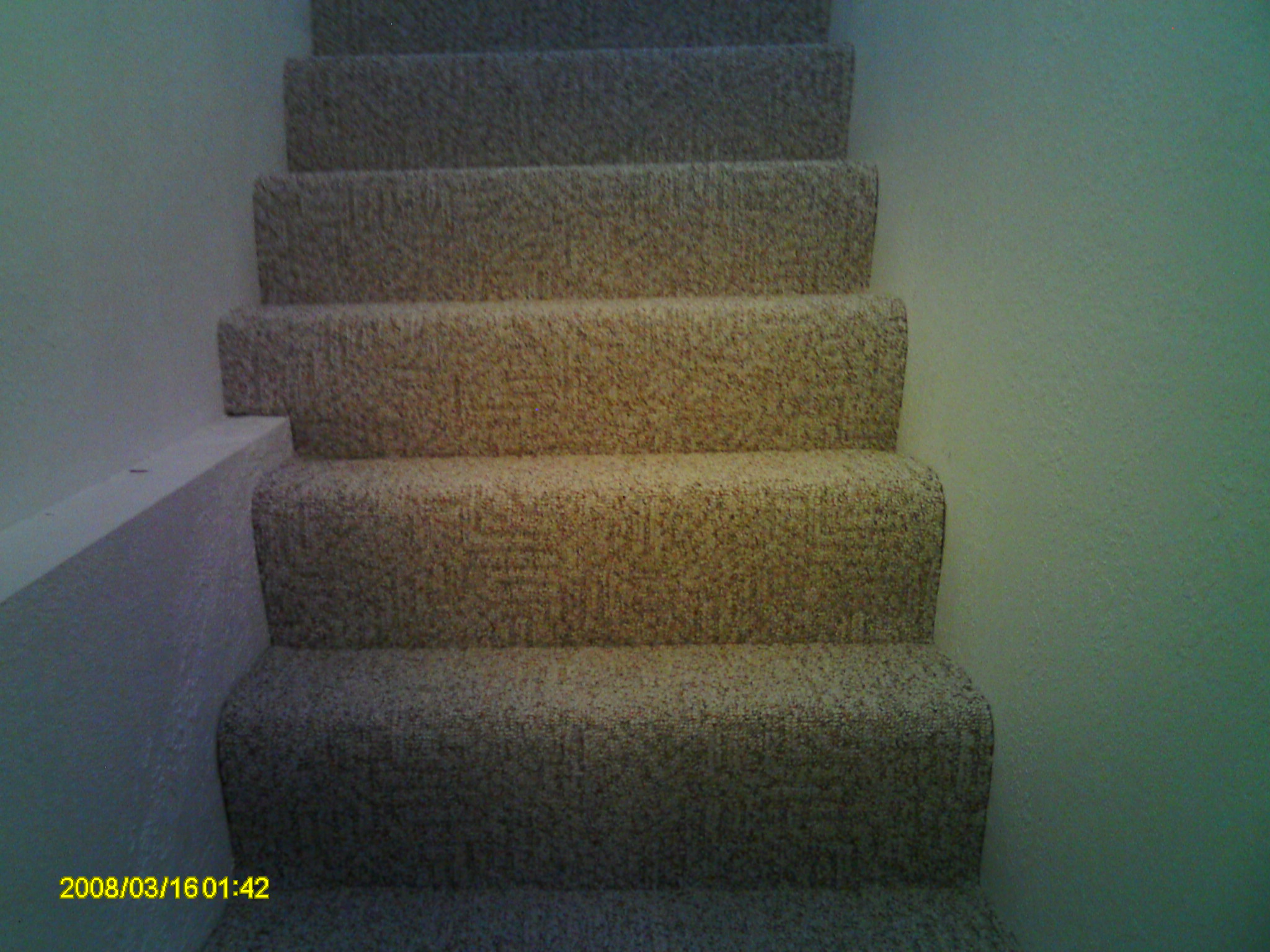 Shaw Firestar carpet on staircase