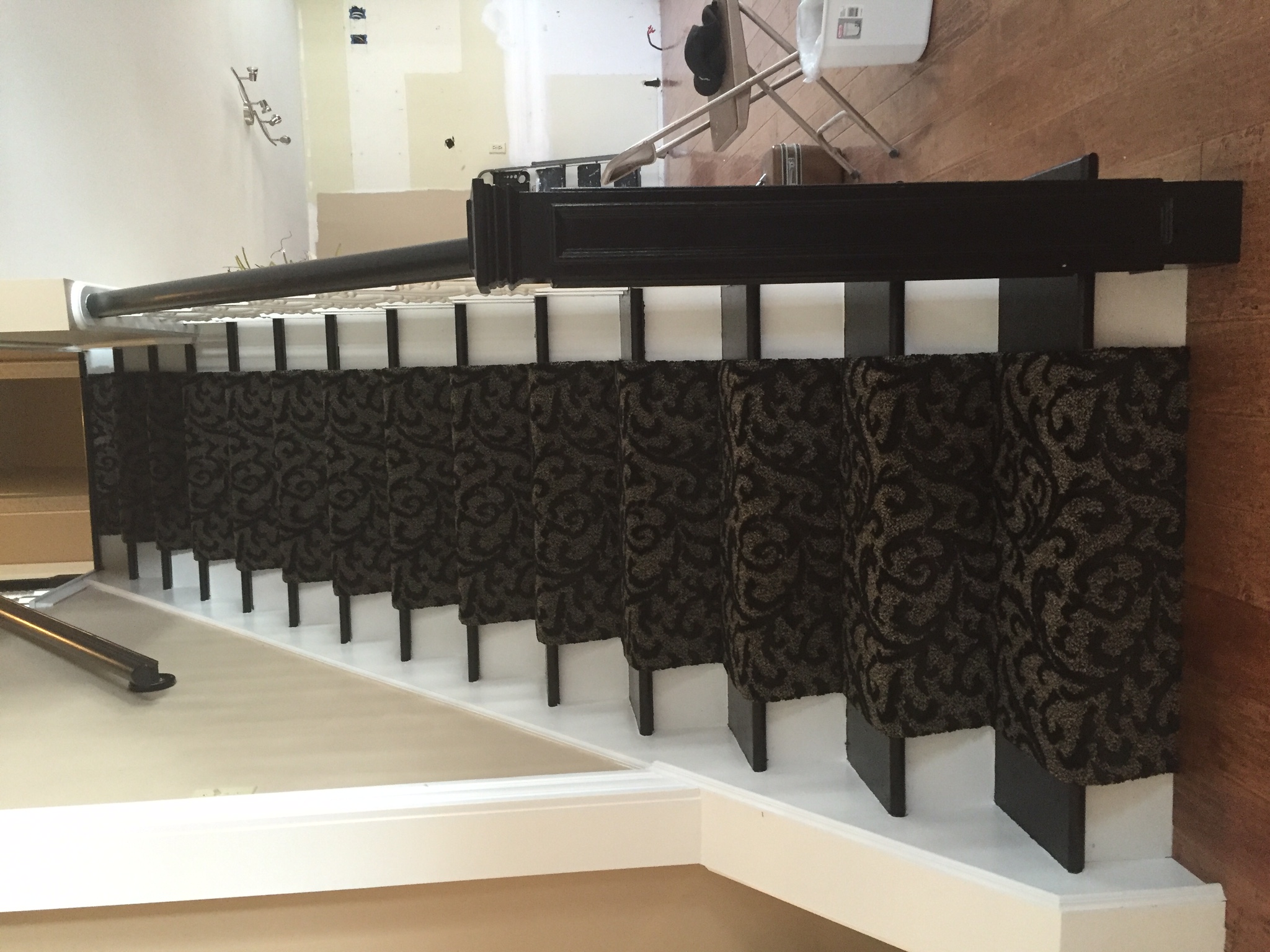 Lynn Shaw staircase carpet