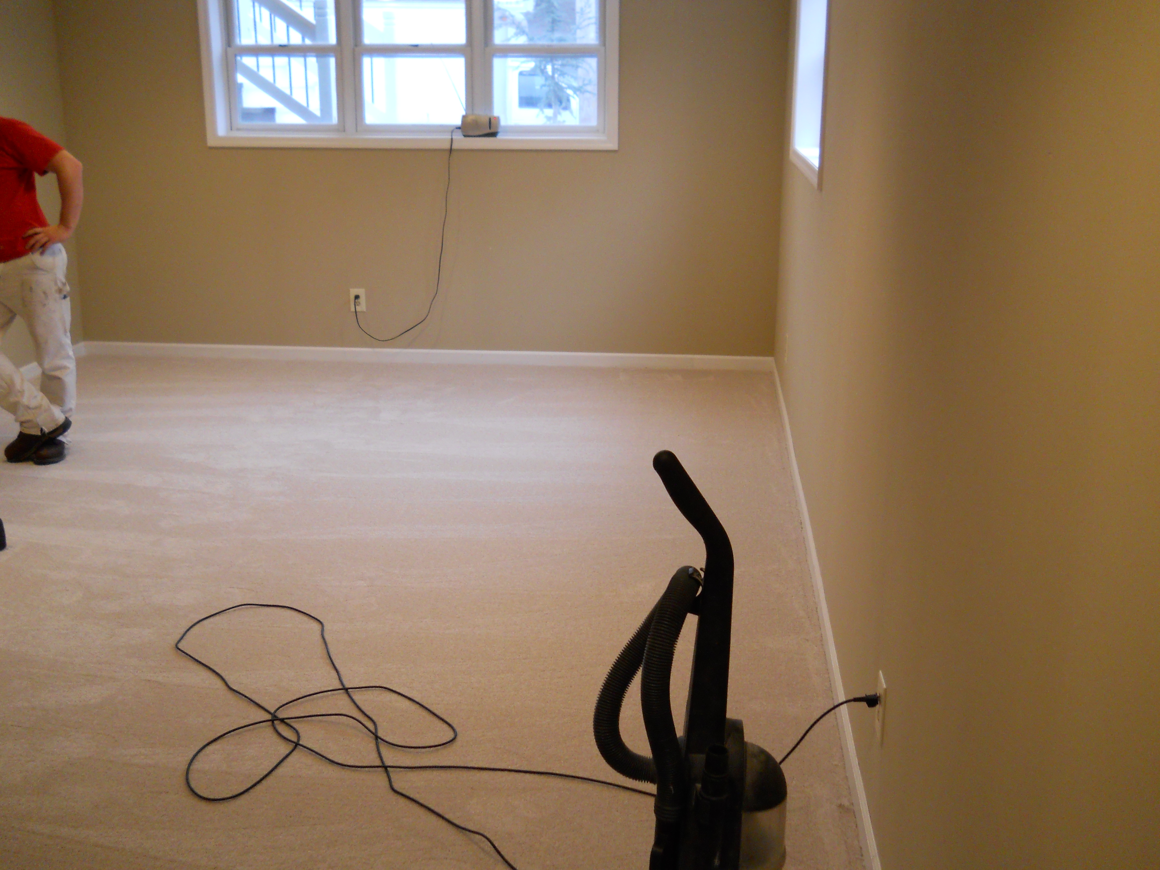 Kahn Full Court carpet installation