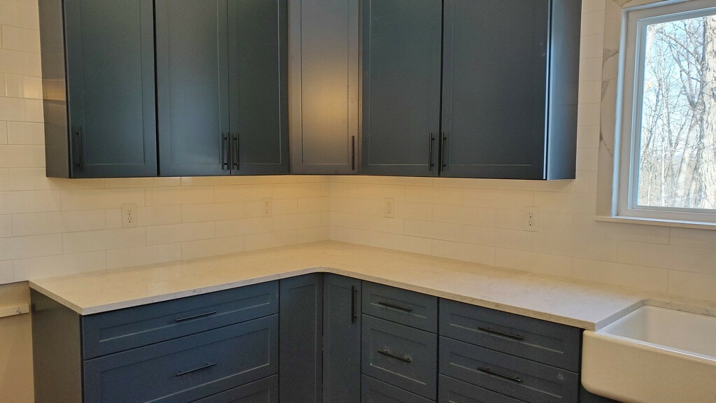 Tile flooring installation