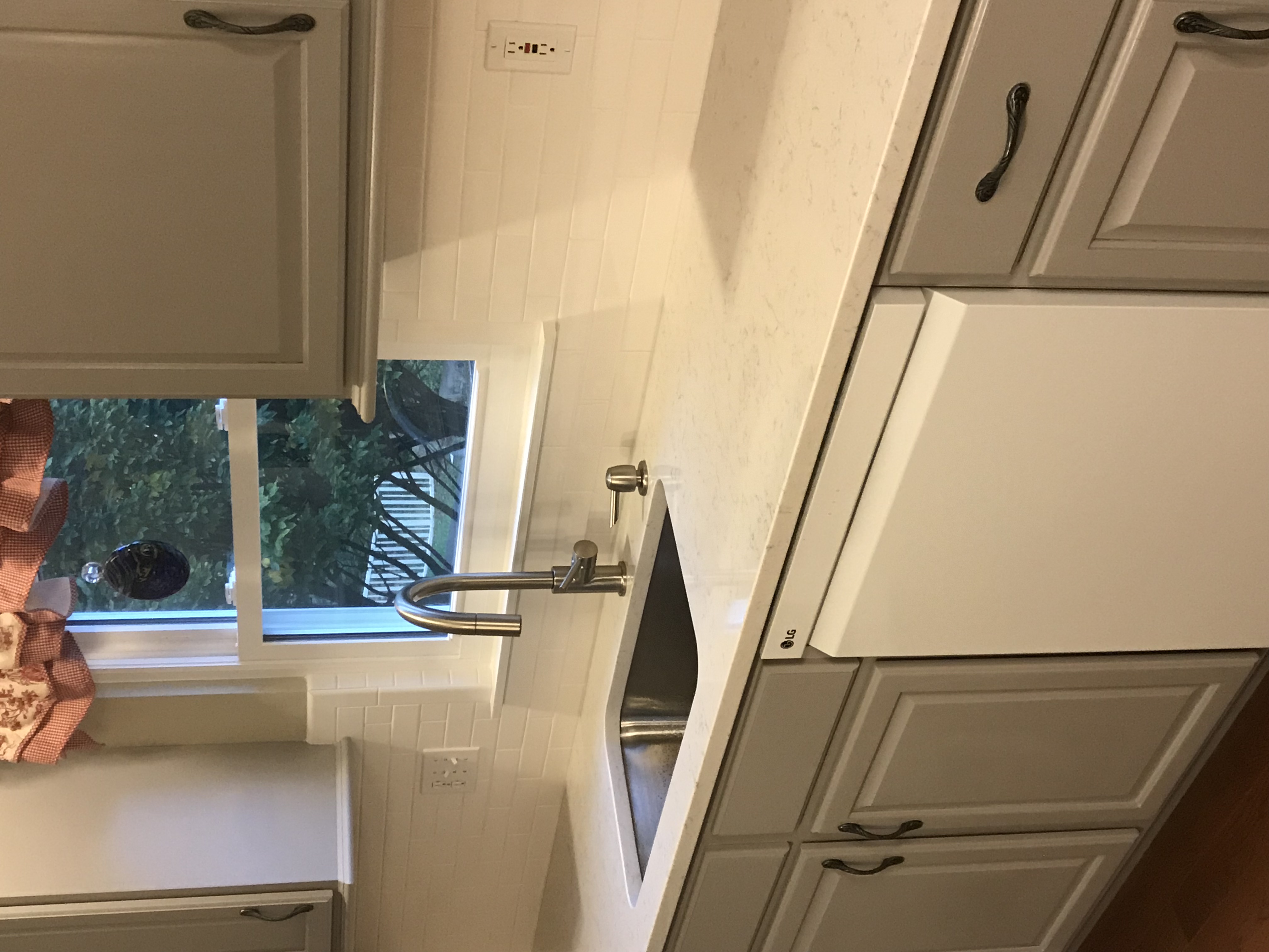 Tile flooring installation