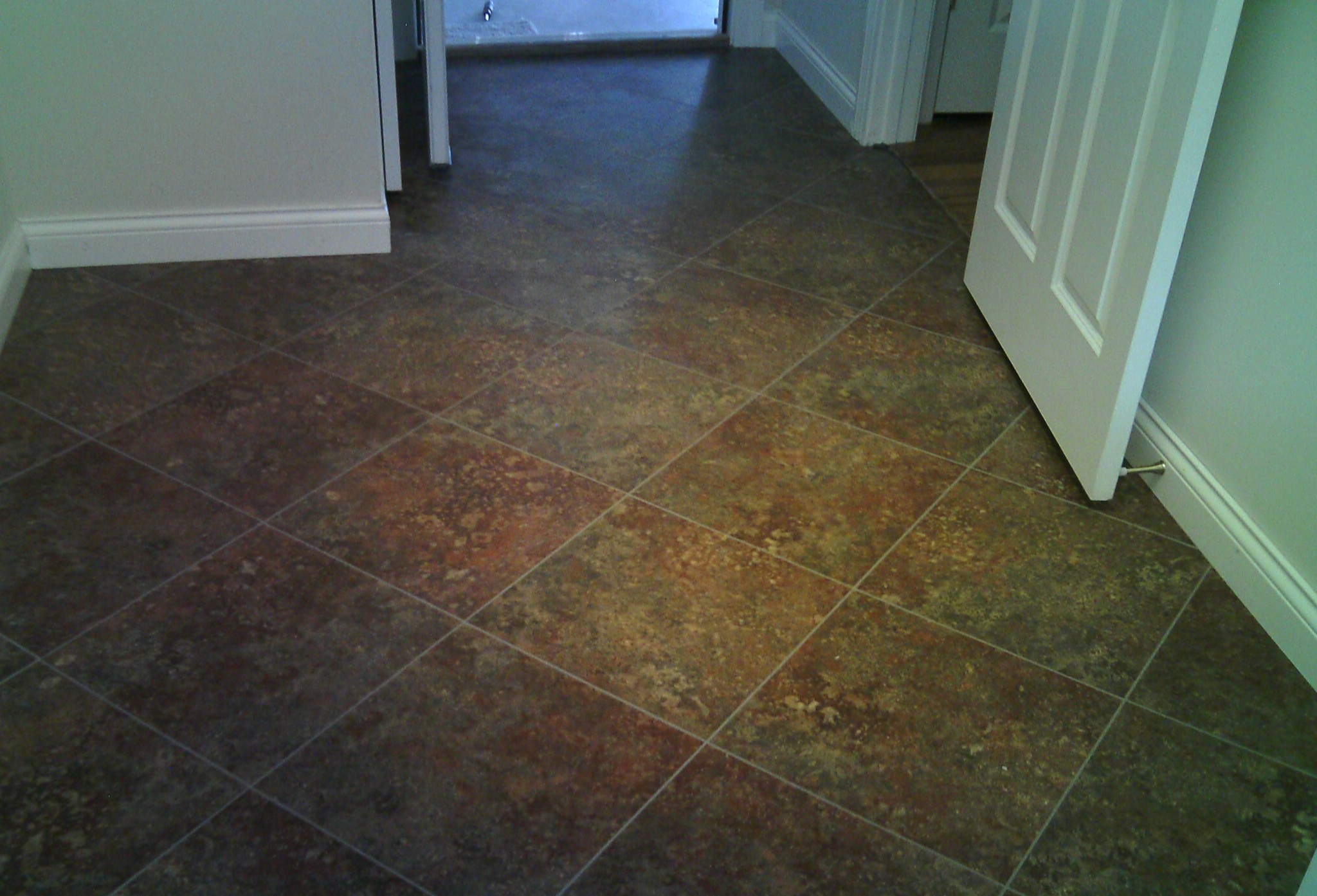 Gray Adura Magma luxury vinyl tile