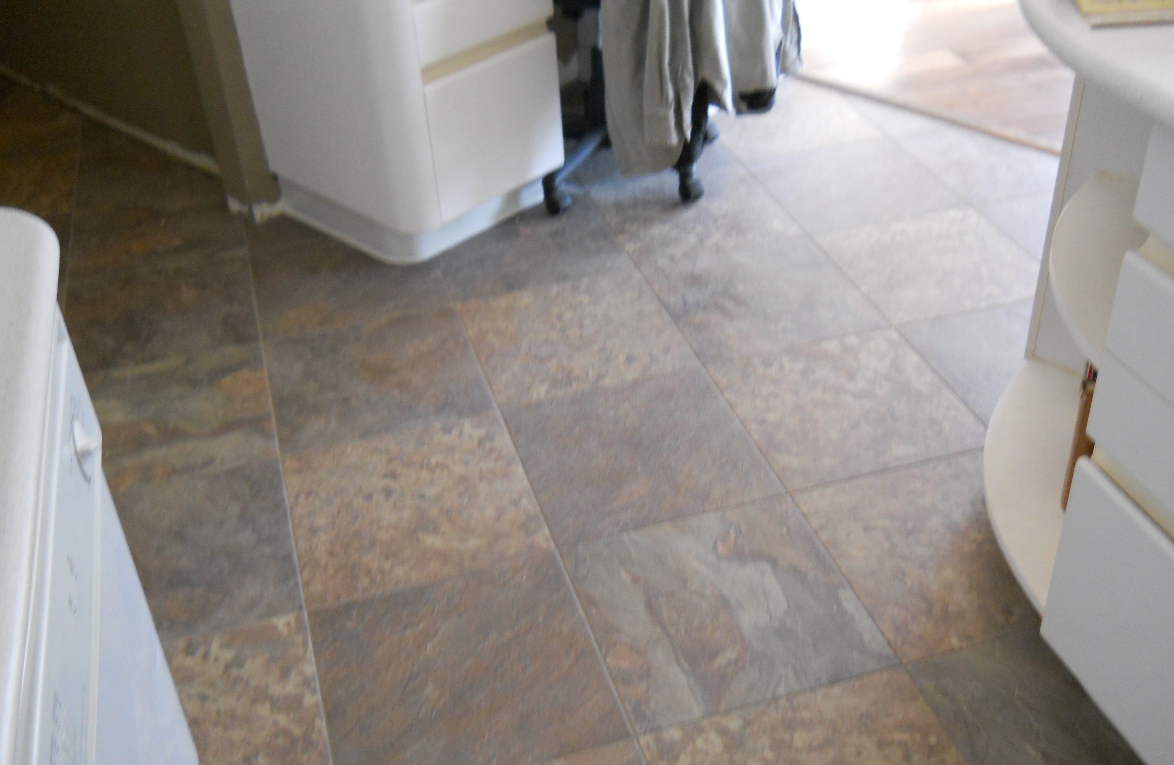 Luxury vinyl plank flooring installation