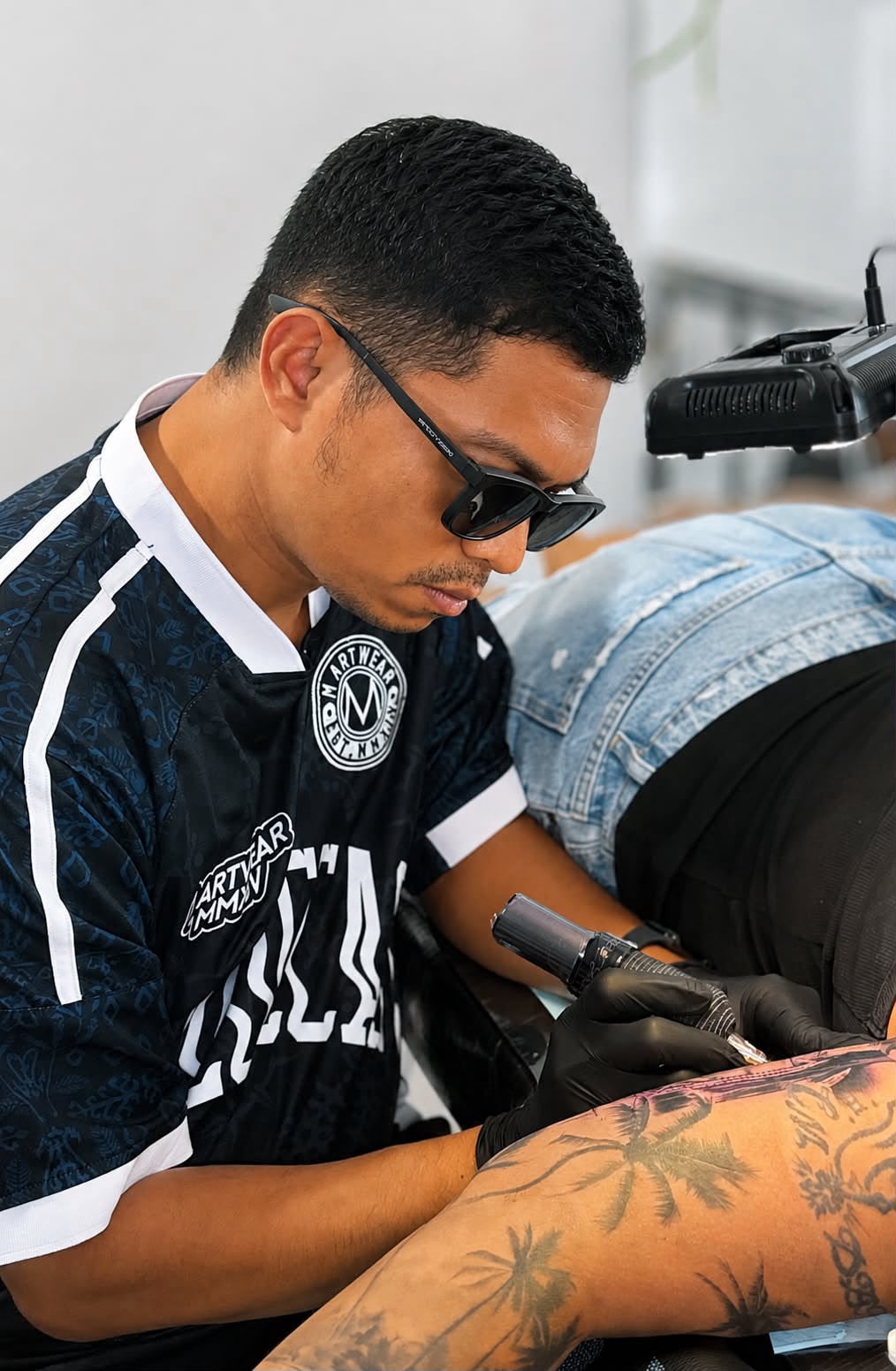 Cute, tattoo artist at Love Gun