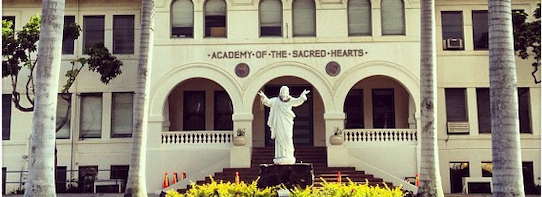 Sacred Hearts Academy — Bicentennial Press Conference setting