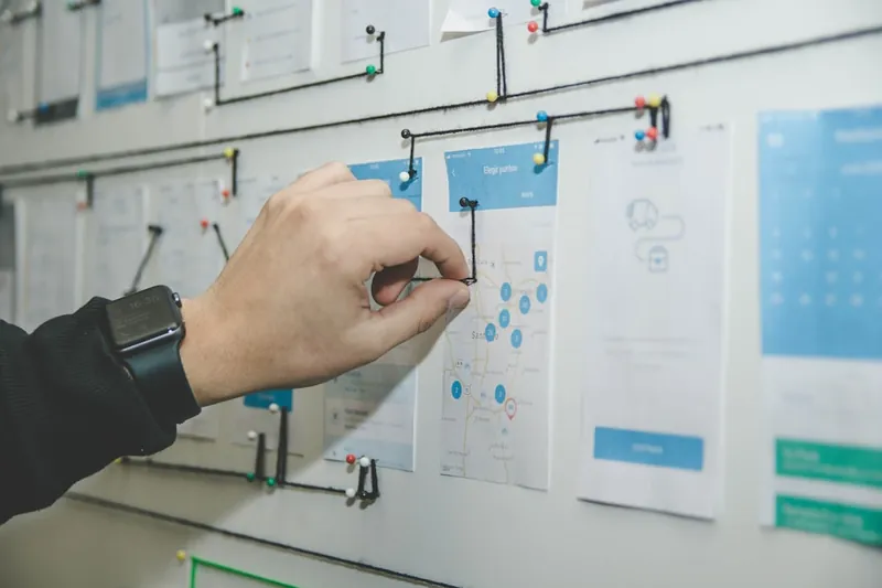 AI CRM correspondence dashboard