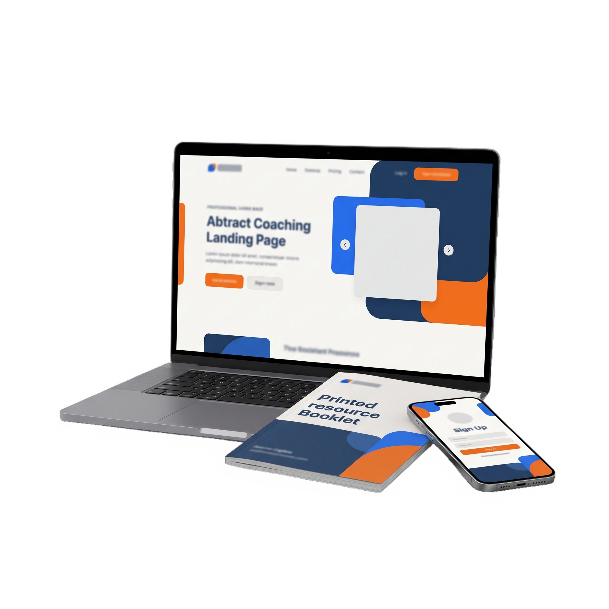The client resource, landing page and follow up Clientful builds for you