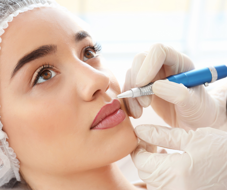Permanent lip liner by Jeannine Unwin
