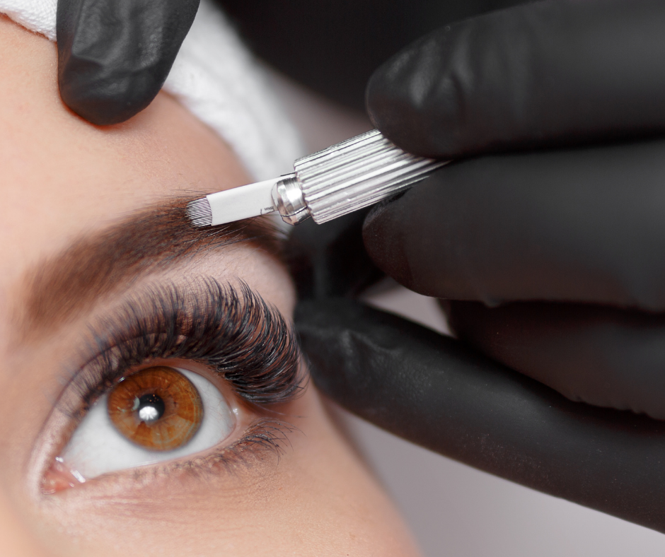 Nano brows permanent makeup by Jeannine Unwin