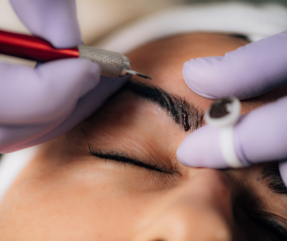 Microblading permanent brows by Jeannine Unwin