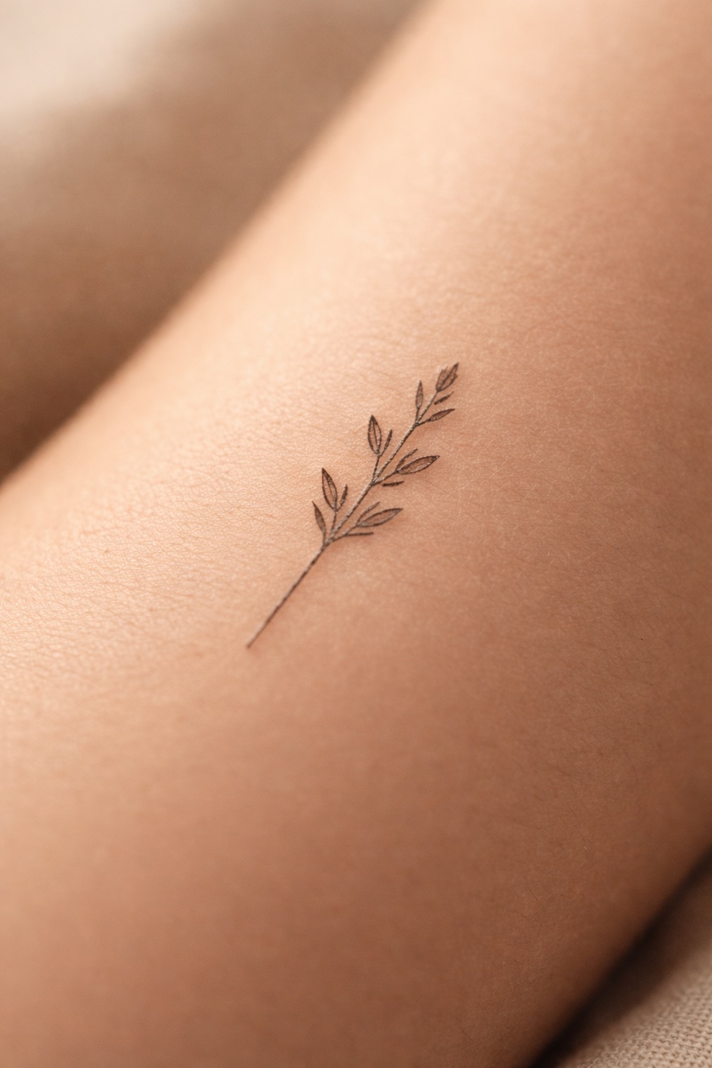 Fine line tattoo by Jeannine Unwin