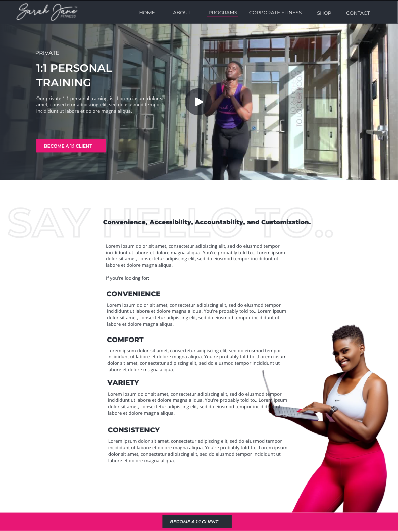 Client portals and delivery lifecycles built out