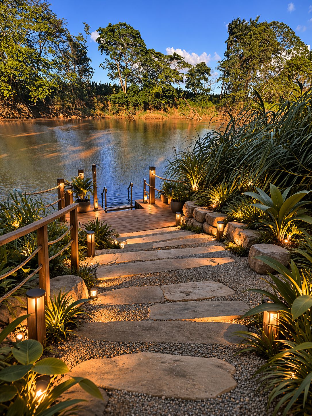 Tropical healing environment