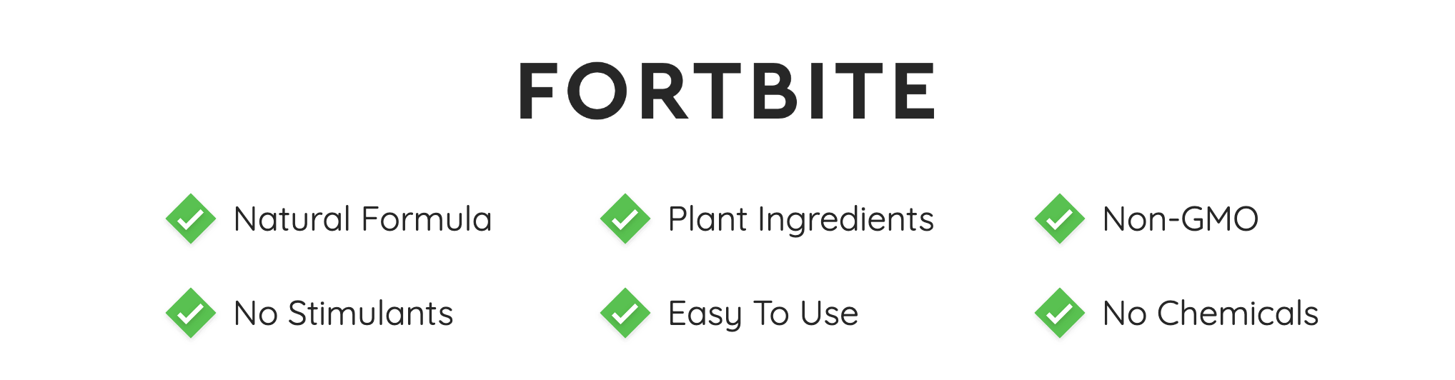 fortbite supplement facts