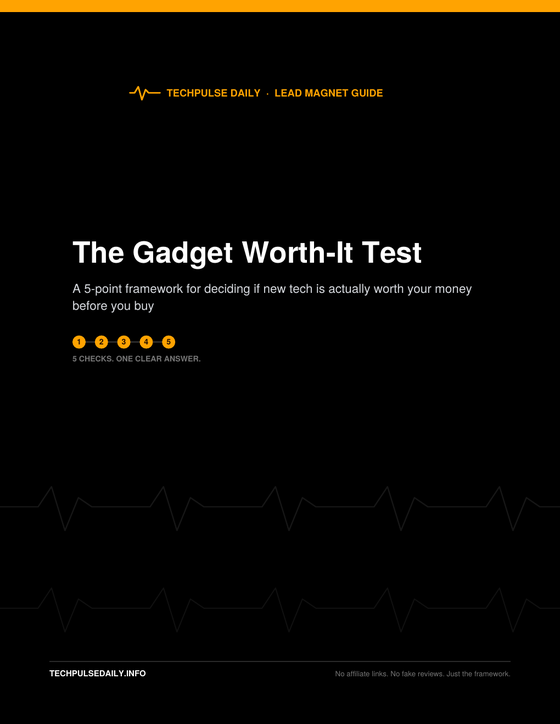 The Gadget Worth-It Test cover