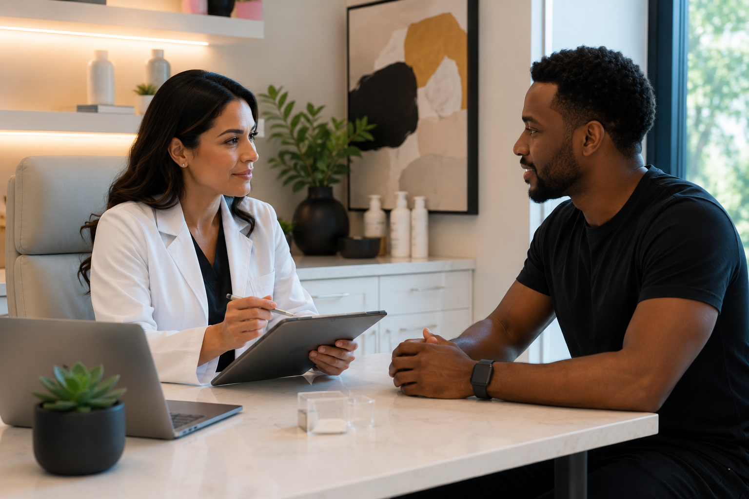 Personalized peptide therapy and wellness consultation