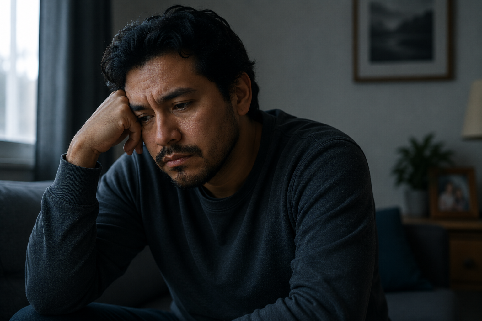 Patient feeling hopeful calm and renewed